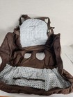 Eddie Bauer Baby Clean Seat Shopping Grocery Cart Highchair Cover Brown W  Box