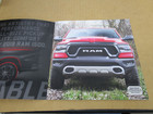2019 Dodge Ram 1500 Pickup Truck Sales Brochure 32 Page Original Literature