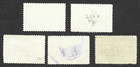 Canada Sc  258-262  Kg Vi War Issue   Used 