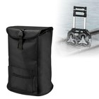 Folding Trolley Shopping Cart Storage Bag 38x26x49cm For Stair Climbing Utility