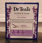 Dr  Teal s Soothe   Sleep With Lavender Epsom Salt Soak   Foaming Bath Set - Nib
