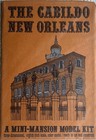 Mini-mansion Card Model Kit Of The Cabildo In New Orleans  Louisiana
