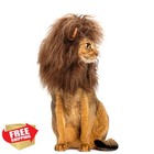 Lion Mane Wig Cat Dog Costume - Funny Pet Halloween Christmas Furry Hat