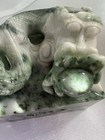 Vintage Chinese Jade   Chop With Dragon Seal  Signed 2 x2  274 Gr