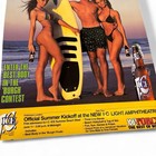 1997 I c  Light Ice Beach Blast Summer Kickoff Beer Poster