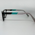 Nike 5536 070 130 Black Teal Rectangle Eyeglasses Frames Kids 21434