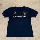 Adidas La Galaxy  9 Zlatan Ibrahimovic T-shirt Jersey Size L Navy Mls Soccer