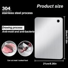 Titanium Double-sided Cutting Board For Kitchen   Camping     Durable   Safe