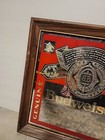 Budweiser Beer Bar Wood Framed Mirror Sign 102-230 King Of Beers 15x15 P1