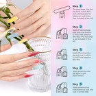 24 Pcs Gel Nail Polish Set 21 Popular Colors Gel Nail Polish Base Coat Glossy  