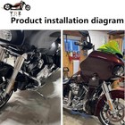 Tdz Road Glide Chopped Engine Guard 1-1 4  Highway For Road Glide 2015-2023
