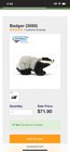 Hansa Toy Store Badger Nwt Plush Stuffed Animal 3095 17 7    Inches