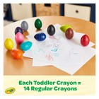 Crayola Large Egg Crayons 12ct  Essential Easter Basket Stuffers  Jumbo Washa   