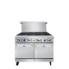 Atosa Agr-8b-ng 48    Gas Range 8 Burners Ovens Nat Gas