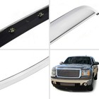 Front Hood Molding Chrome Compatible With Gmc Sierra 1500 2007-2013 sierra 2500