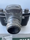 Exa Jhagee 35mm Slr Camera W  Carl Zeiss Jena Tessar 50mm F 2 8 T Lens-untested