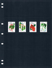 1 2 Off  6 00 Scott Value - 1984 Antigua Flowers Caribbean Sea Cv Mnh Nh Umm