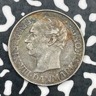 1907 Danish West Indies 20 Cents 1 Franc Lot jm1718 Silver  Nice 