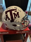 Johnny Manziel Signed Replica Full Size Helmet Texas A m 3 Inscriptions Jsa