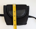 Ll Bean Black Pouch Binocular Bag   Protective Neoprene Case