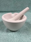 Vintage Coors Porcelain Apothecary Large 5    Mortar  522-3 B-13   Pestle  3