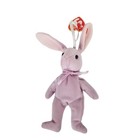 Vintage Ty Basket Beanie Baby Floppity   Hippie  rattle  Easter Basket Plush Toy