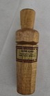 Vintage Oscar Quam Wooden Octagon Duck Call Minneapolis Minnesota 5 