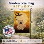 Caroline s Treasures Halloween Chow Chow Cream Garden Flag Bb4410gf