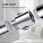 Shower Head Shut Off Valve leak Proof Shower Head Control Valve button Silver