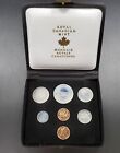 1973 Royal Canadian Mint 7 Coin Set  1 Gem Bu Unc Queen Elizabeth Ii Toner