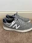 New Balance Mens 574 Golf Shoes Gray Nbg574 Leather Low Top Lace Up 11 5 2e