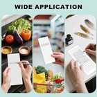 Magnetic Notepads For Fridge With Full Magnet Back Lined Memo Pad Grocery List