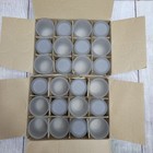 Eastland Votive Candle Holders Frosted Glass  set Of 24  Home Event D  cor Nob