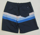 Hurley Blue Striped Swim Trunks Shorts Nwt Mens Size Xl