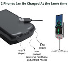 For Iphone Android 10000mah Power Bank External Battery Charger Case Back Cover
