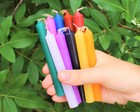 20 Mixed Color   Assorted Spell   Chime Candles  4  X 1 2  10 Colors