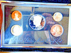 1992 Us Mint Premier Silver Proof Set - 3 Silver Coins - Boxed With Velvet Case