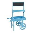 Flower Pots Holder Display With Decoration Wheels flower Stand