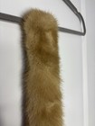 Vintage Mink Collar With Alligator Clips And A Velvet Lining