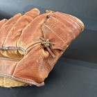 Vintage Globe Leather Split Finger Baseball Glove - Frankie Gustine Model Fg7