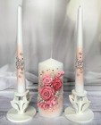 Unity Candle Set For Wedding - Wedding Unity Set For Reception And Ceremony -   