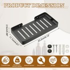 Stainless Steel Bar Soap Holder Dish For Bathroom Kitchen black 9 13 x4 61  