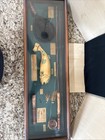 Vintage American Angling Decorative Fly Fishing Shadow Box Wall Display