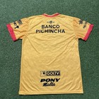 Barcelona Sporting Club Bsc Pilsener Soccer Jersey Yellow Size 40 Large L Futbol