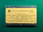 6-in-1 Premium Test calibration Tape Axia Ps-iis  L r   3 Levels  speed  azimuth