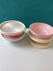 Tupperware Servalier Salad Cereal Bowl Collection Set Vintage Collection