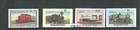Mauritius Mnh Stamps - Scott  476-479-  Trains --nice Lot - Take A Look 