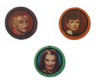 Vintage 1968 The Munsters Classic Tv Horror Disc Card Set Gauchitas Argentina