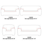 1 2 3 4 Seater Stretch Sofa Cover For Living Room Couch Slipcover Sofa Protector