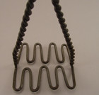 Vintage Potato Masher Wooden Handle Sturdy Retro Kitchen 10 